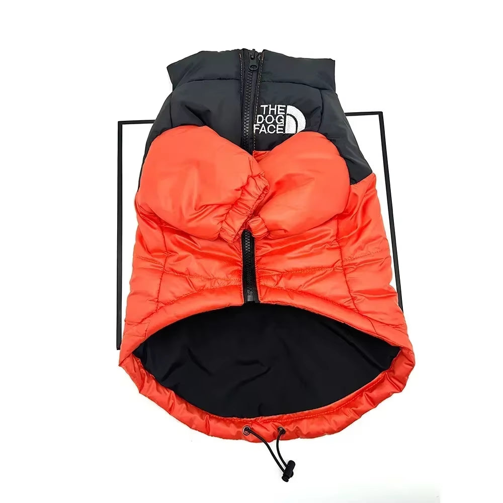Waterproof Dog Winter Coat – Thickened Windbreaker Jacket for Small, Medium & Large Dogs