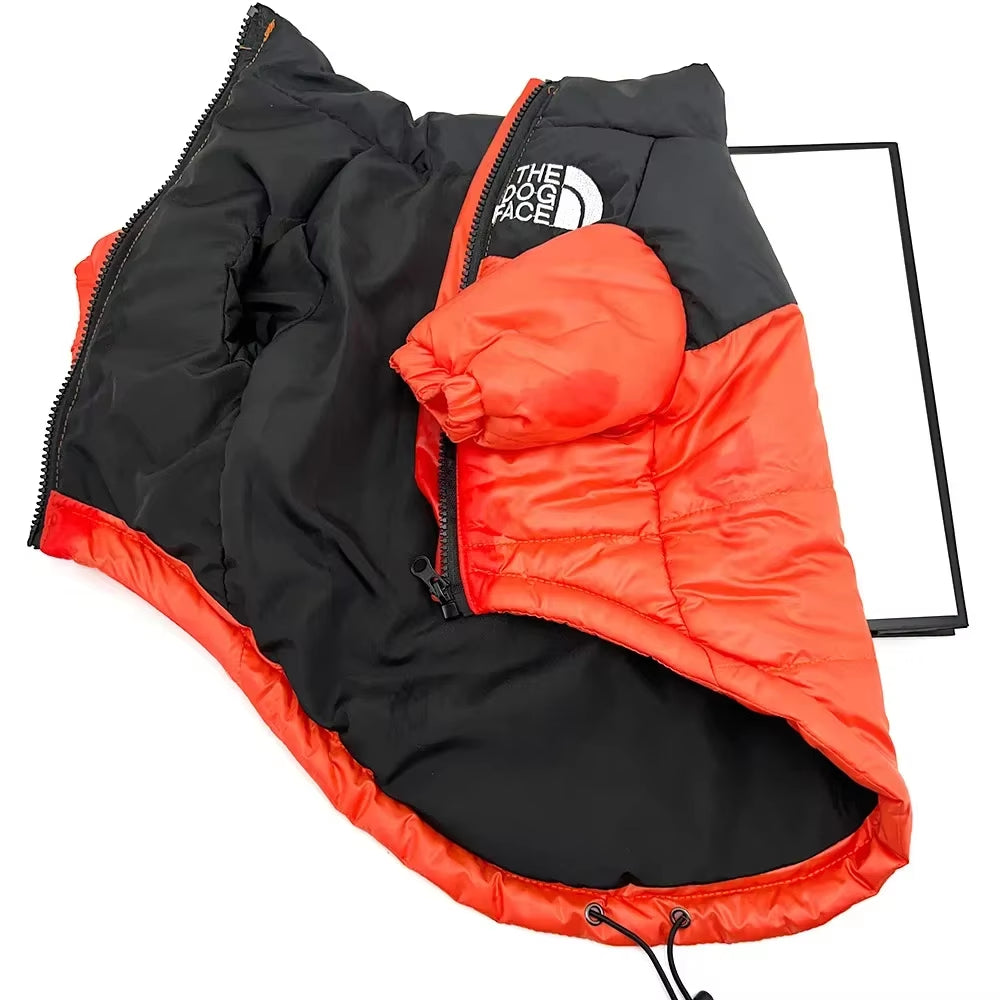 Waterproof Dog Winter Coat – Thickened Windbreaker Jacket for Small, Medium & Large Dogs