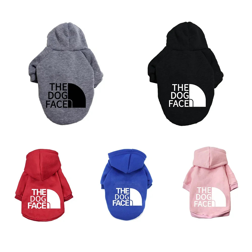 The Dog Face Reflective Hoodie – Stylish Winter Warmth for Dogs